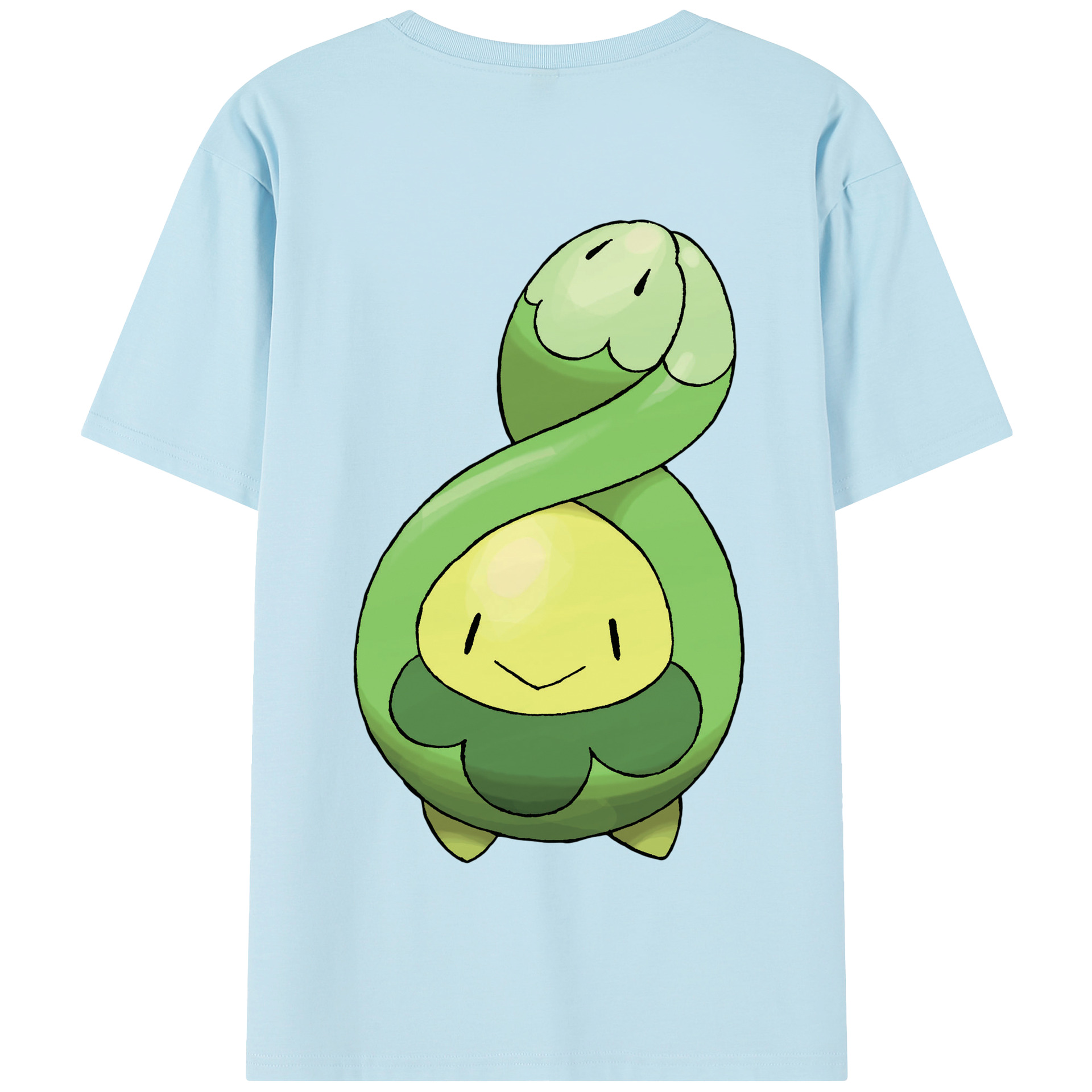 （画像用） ポケットモンスター Pokémon 綿100％半袖Tシャツ（背面プリント）